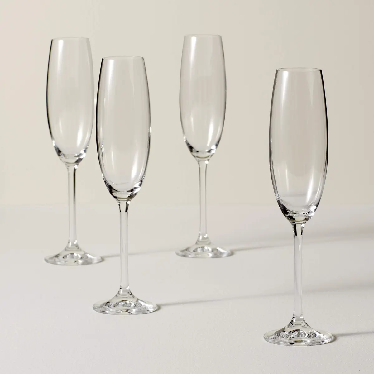 Lenox Tuscany Classics 4pc Toasting Flute Set, 7 oz, Clear | Elegant European Crystal for Celebrations - view 3