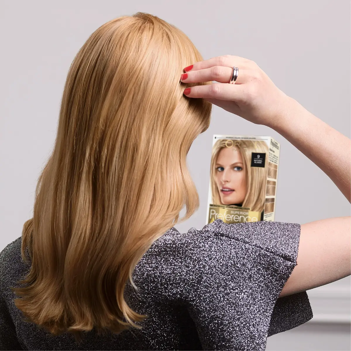 L'Oreal Paris Superior Preference LB02 Extra Light Natural Blonde Permanent Hair Color | Fade-Defying Shine System - view 6