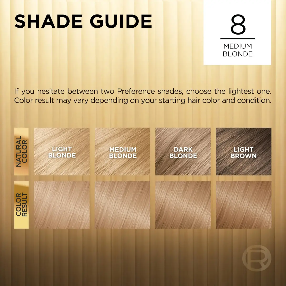 L'Oreal Paris Superior Preference Permanent Hair Color, 8 Medium Blonde, 1 Kit | Fade-Defying Shine Up to 8 Weeks - view 5