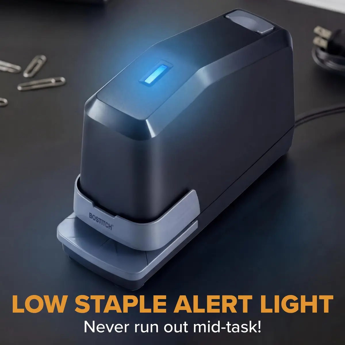 Bostitch Office Impulse Heavy Duty Electric Stapler Value Pack 2.5 lb (1.13 kg) | Staples up to 45 Sheets - view 5
