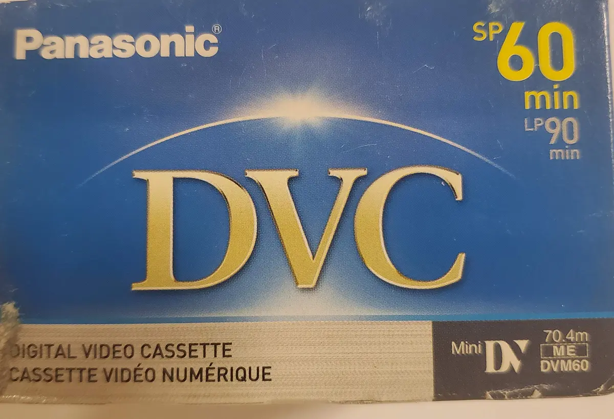 Panasonic MiniDV Tapes 60 Min | High-Quality Digital Recording (70-120 chars) - main product image