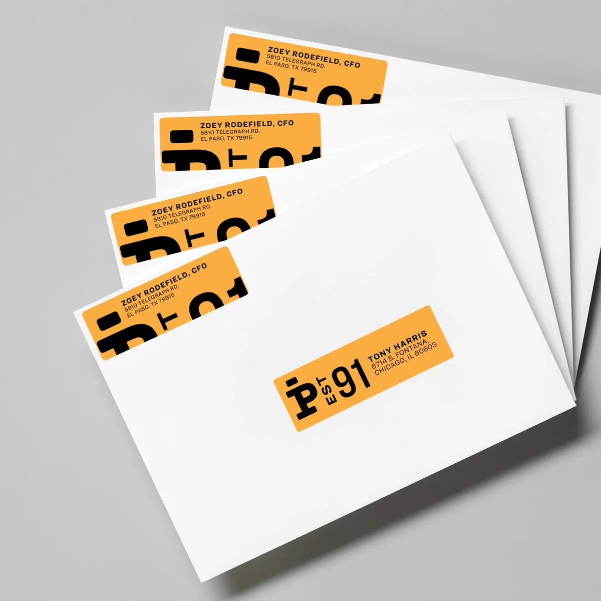 Avery Printable Address Labels 0.75" x 2.25" Matte White 750 Labels | Sure Feed Technology for Laser & Inkjet Printers - view 7