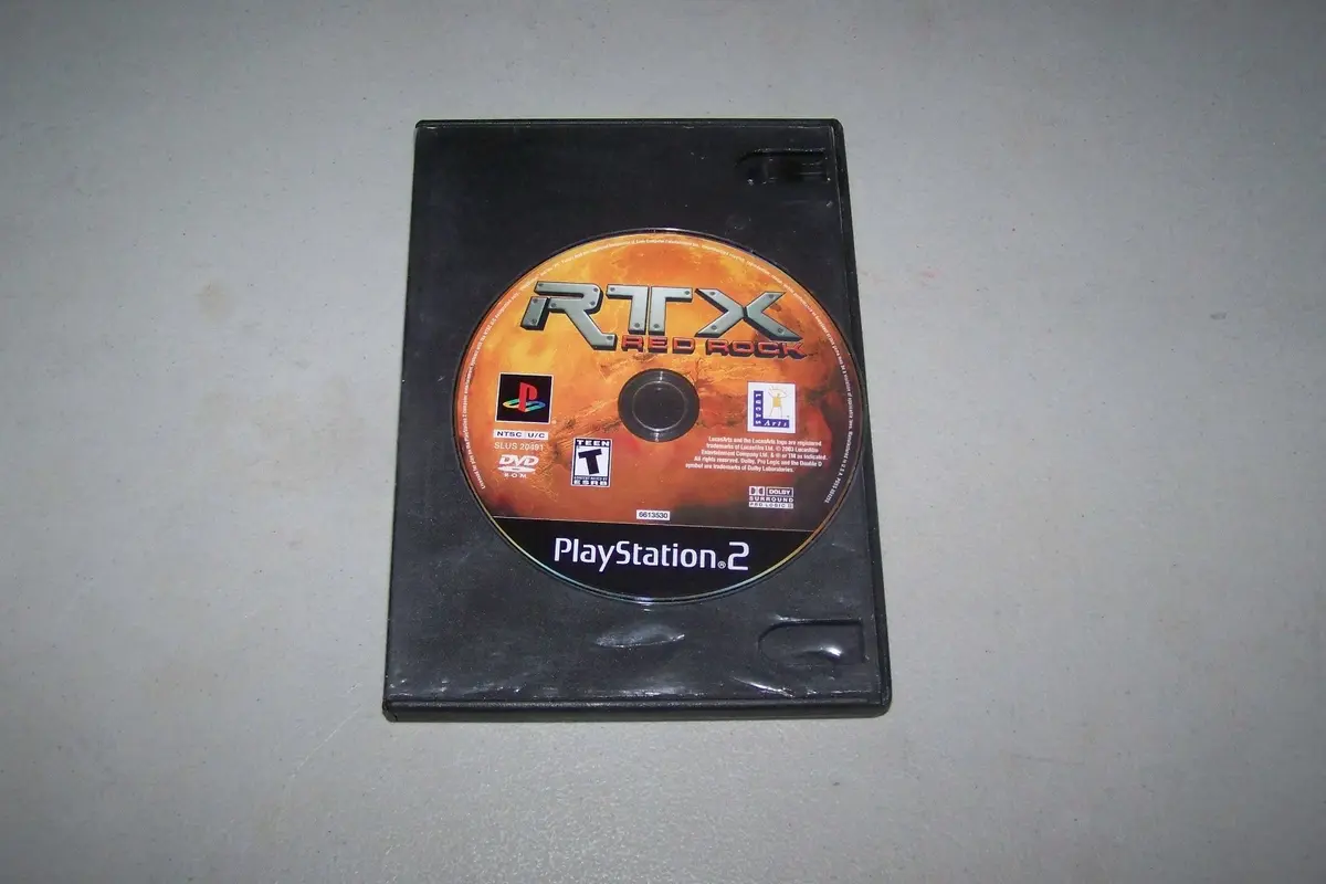 LucasArts RTX Red Rock - PlayStation 2 | Action / Adventure Game with Martian Warfare - main product image