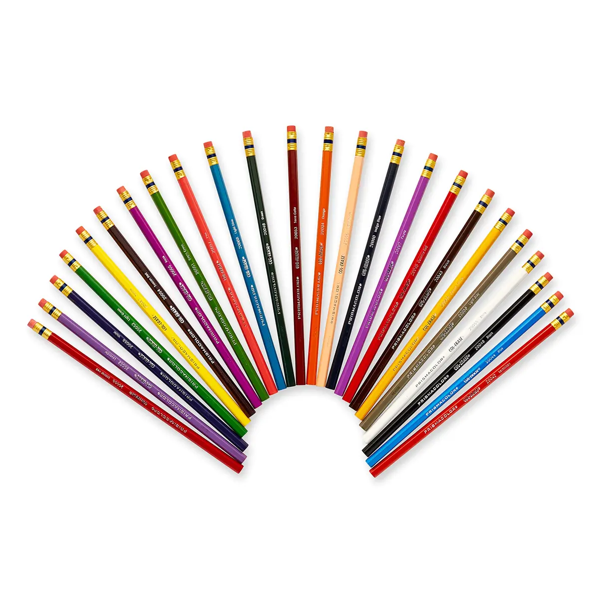 Prismacolor Col-Erase Erasable Colored Pencils, 24 Count | Vivid Colors for Art & Illustration - view 2