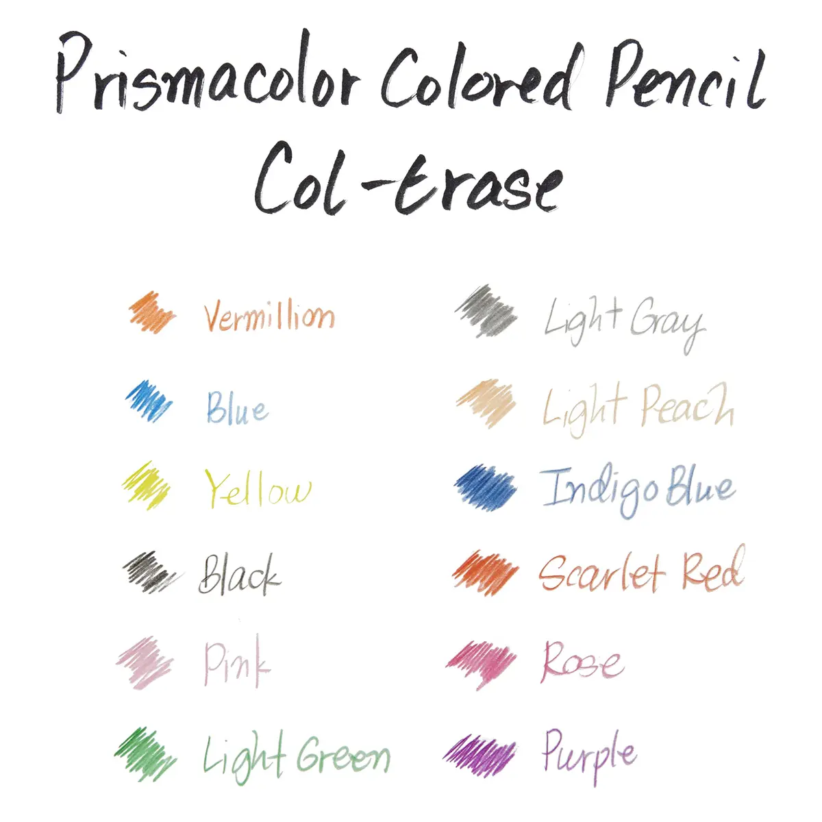 Prismacolor Col-Erase Erasable Colored Pencils, 24 Count | Vivid Colors for Art & Illustration - view 4