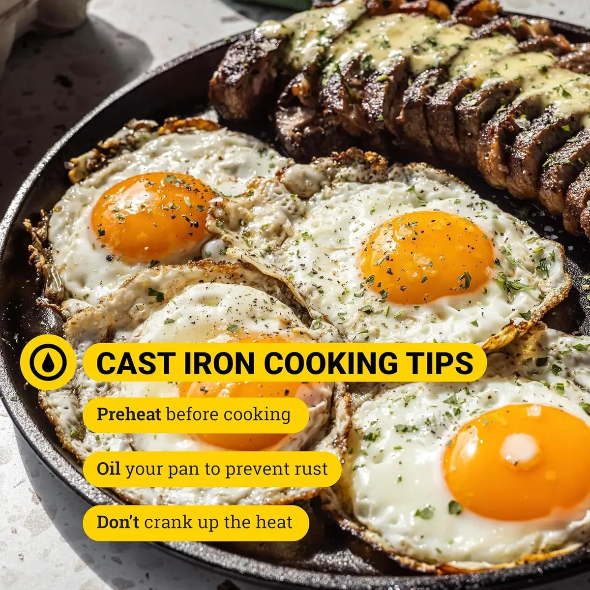 Lodge Round Seasoned Cast Iron Griddle 10.5 Inch (26.7 cm) | PFAS-Free, Even Heat Distribution - view 7