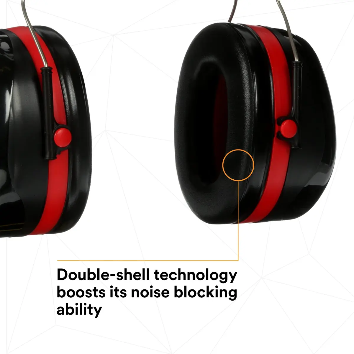 3M Peltor Optime 105 Over-the-Head Earmuffs | NRR 30 dB Hearing Protection - view 5