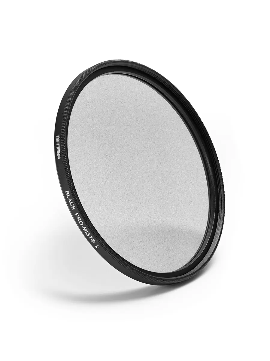 Tiffen 52mm Black Pro-Mist 2 Diffusion Lens Filter | Creates Cinematic Halation & Softens Skin - main product image