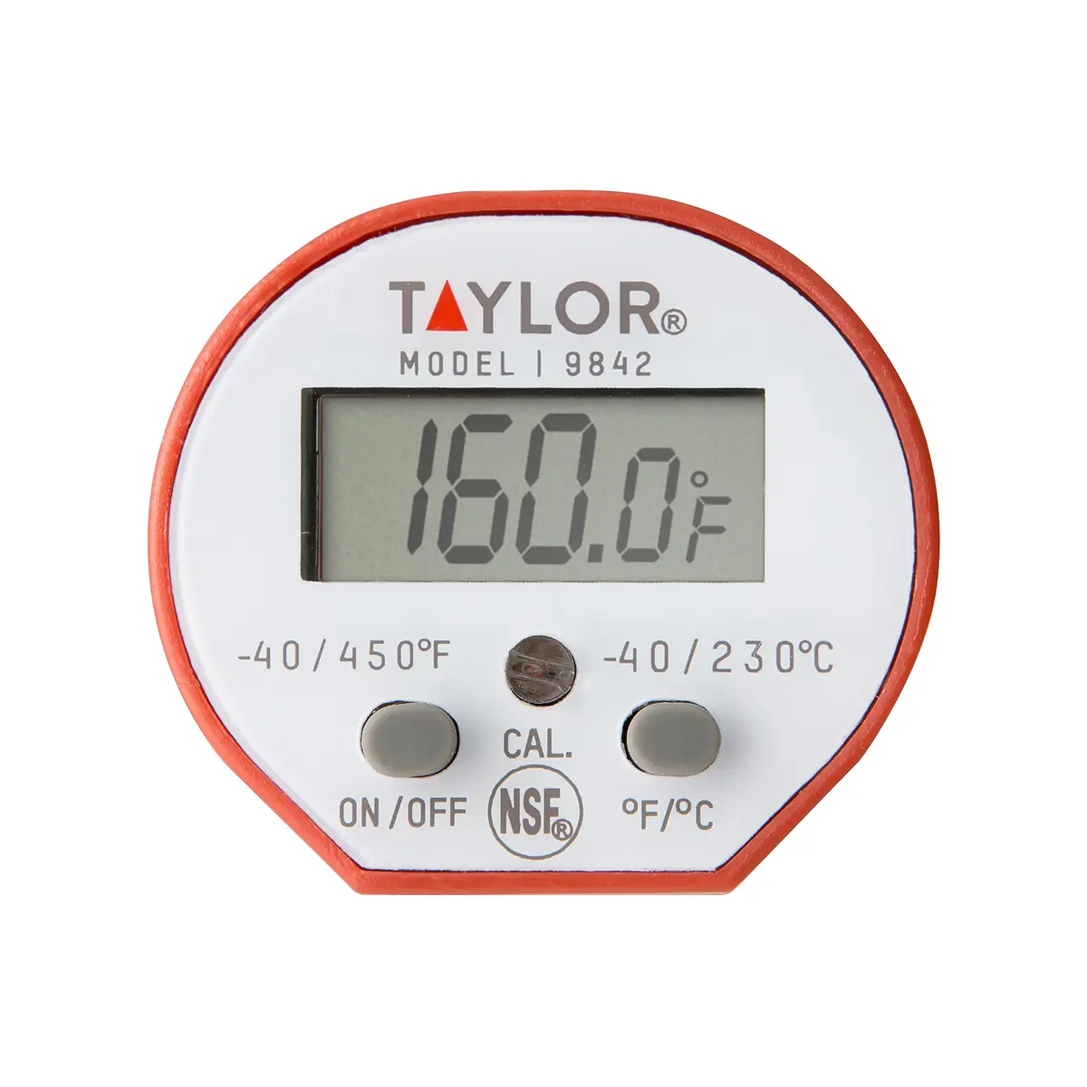Taylor Waterproof Digital Instant Read Thermometer for Cooking, BBQ, Grilling, Baking, Meat | Waterproof, Recalibratable, 450°F - view 6