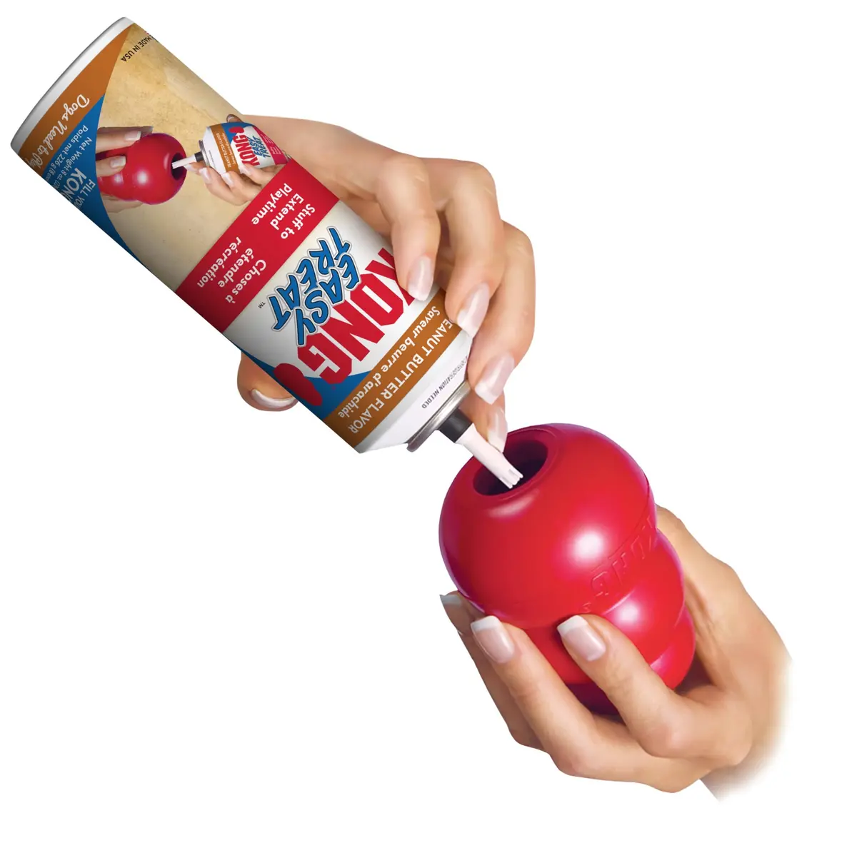 KONG Easy Treat Peanut Butter Dog Treat Paste 227 g (8 Ounce) | Stuffable Dog Treat Paste for KONG Toys - view 5