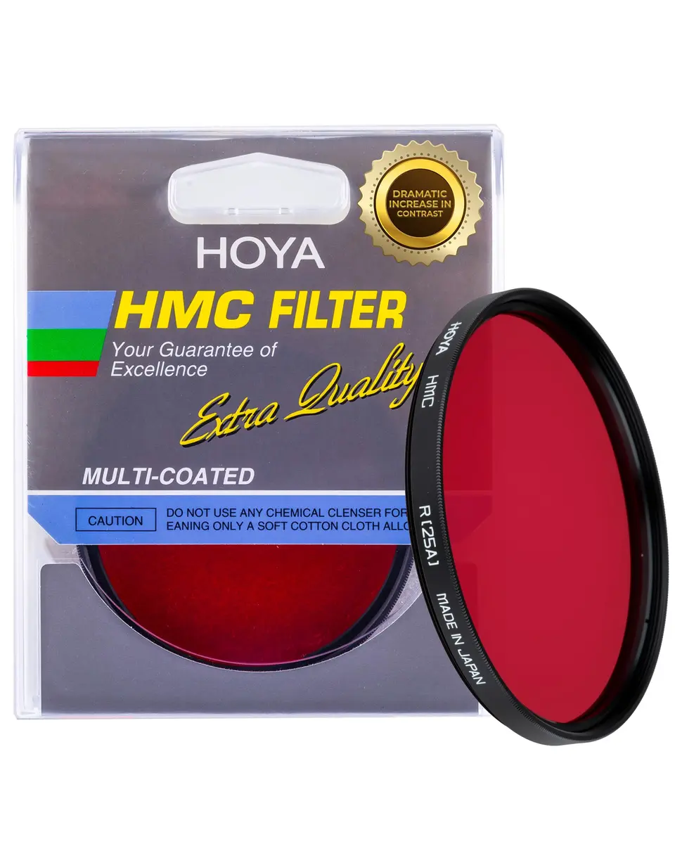 Hoya 52mm HMC Red 25A Screw-in Filter | Contrast & Creative Effects - main product image