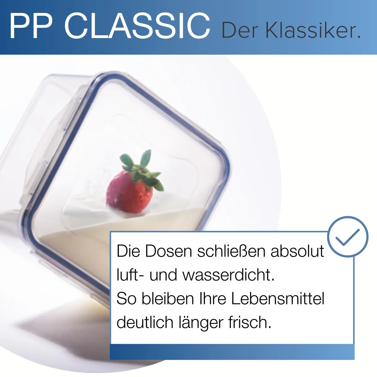 LocknLock Airtight Rectangular Food Storage Container 350ml (11 oz) | BPA-Free, Freezer-Safe, Leak-Proof - view 2