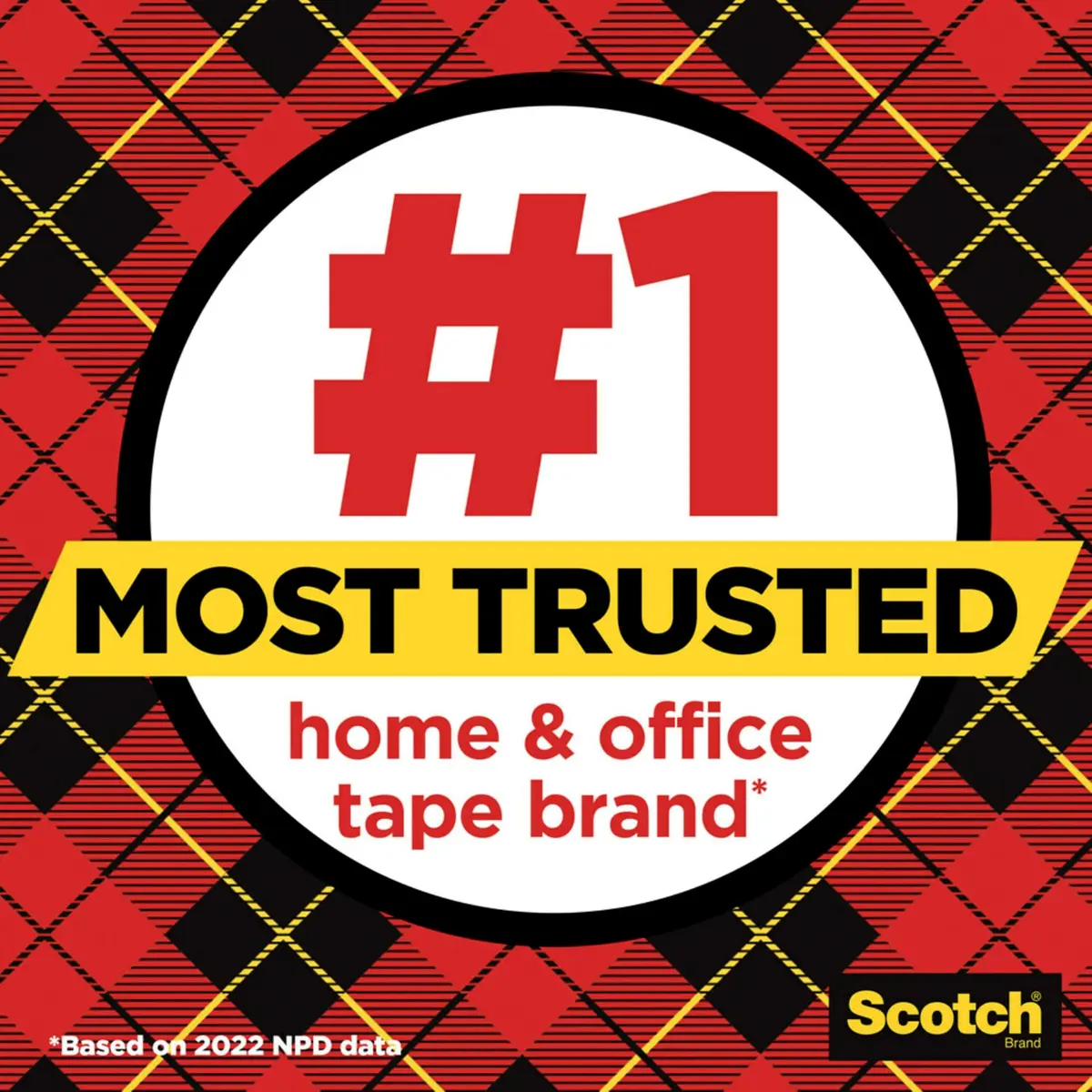 Scotch Transparent Tape 3/4 in x 1000 in Rolls | 6 Boxes, Clear Adhesive Tape for Office and Home Use - view 3