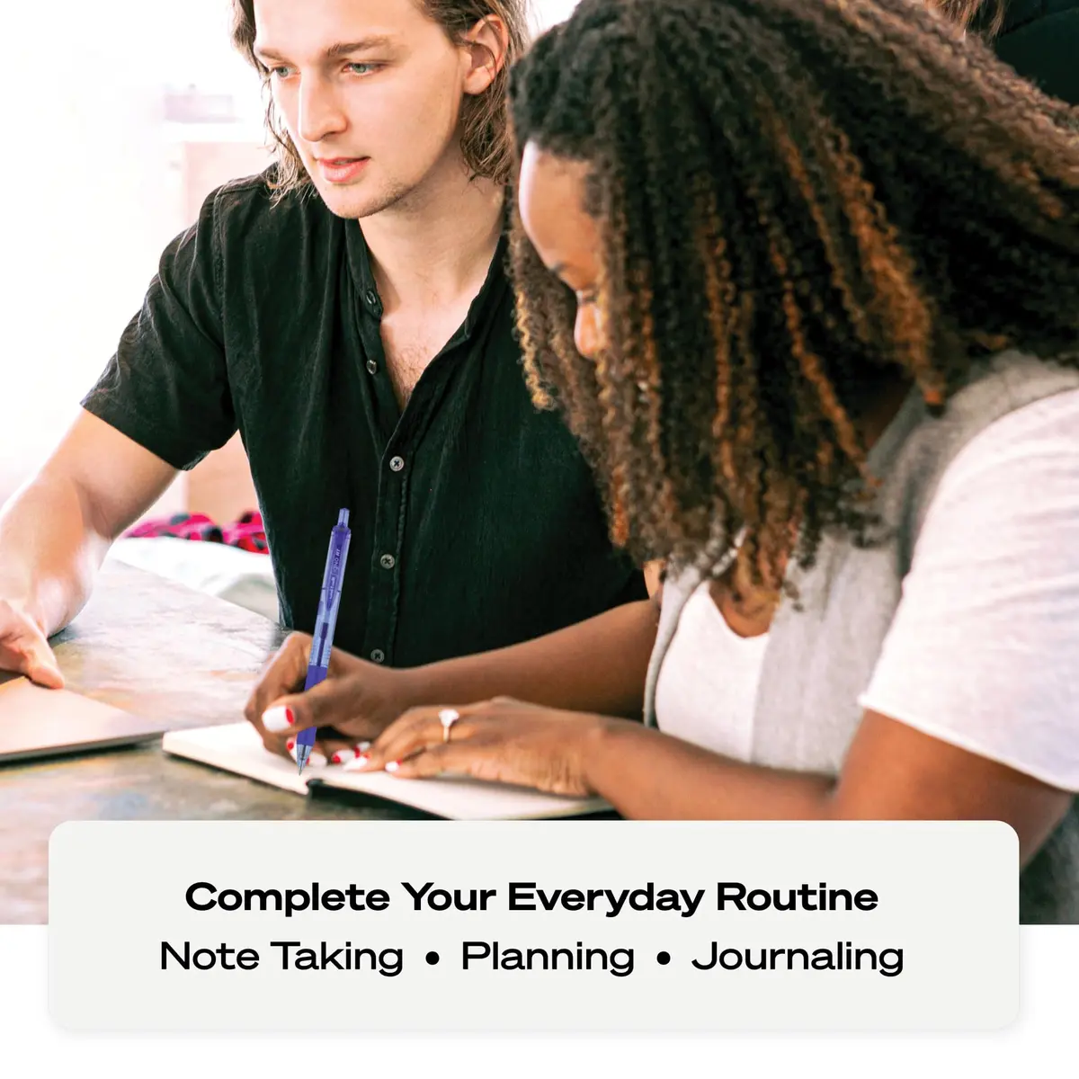 Uni-Ball Signo RT Gel Pens 12 Pack | Medium 0.7mm, Blue, Smooth Ink - view 6