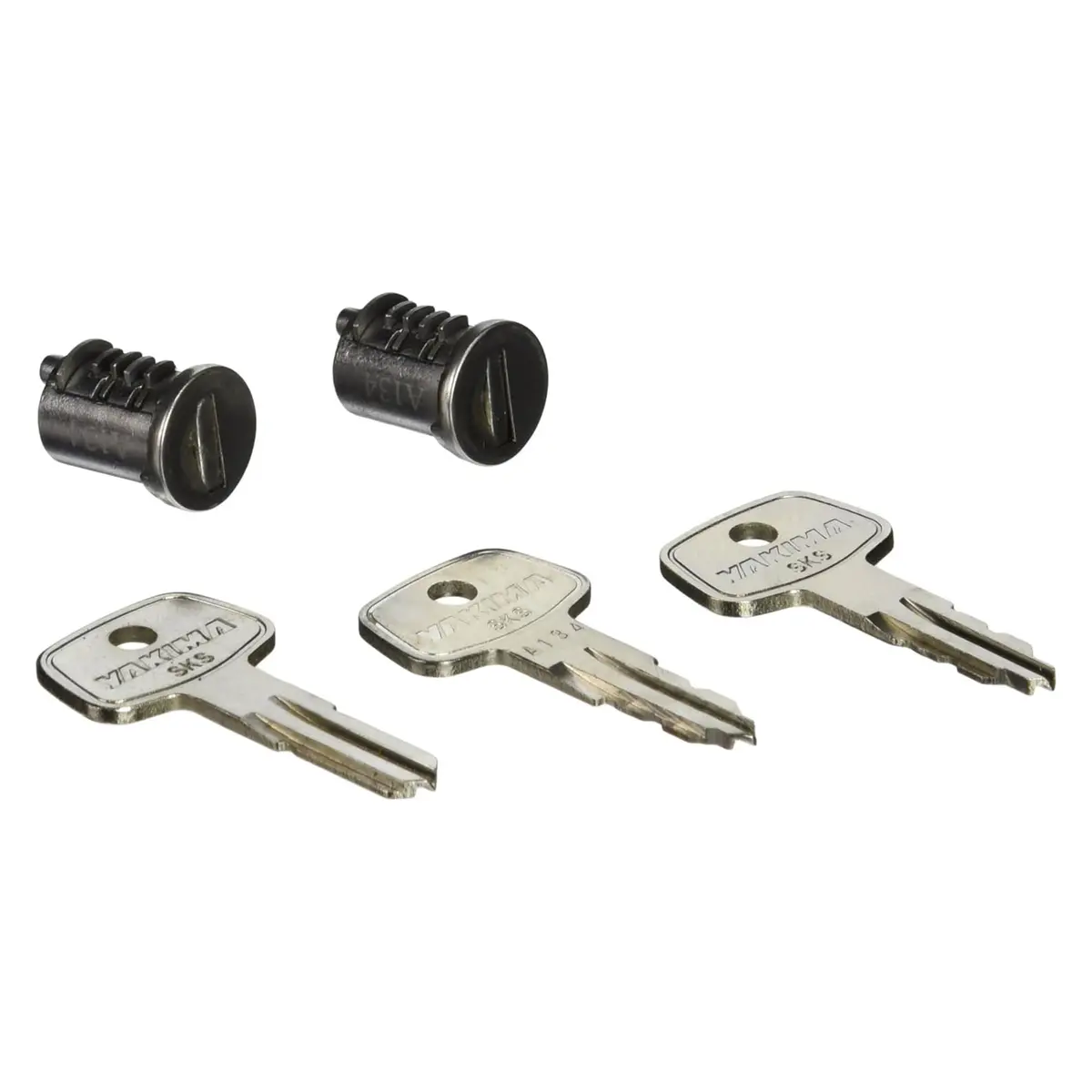 Yakima SKS Lock Cores for Car Rack Systems, 6 Pack | Secure Your Gear with One Key - main product image