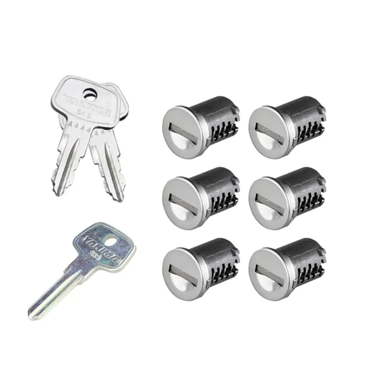 Yakima SKS Lock Cores for Car Rack Systems, 6 Pack | Secure Your Gear with One Key - view 9