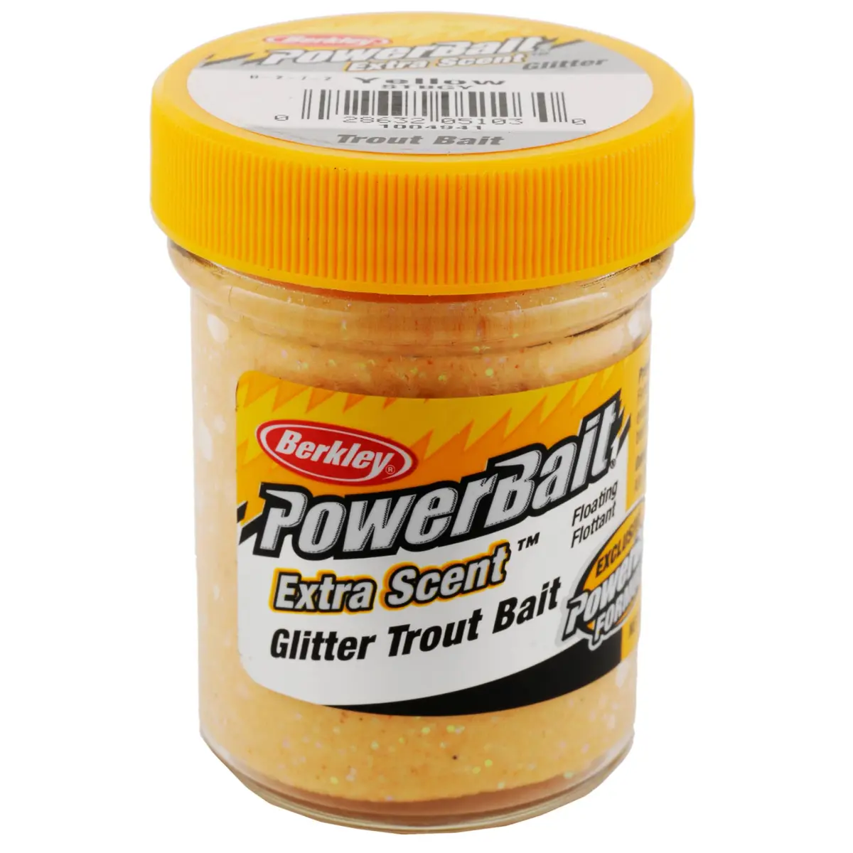 Berkley PowerBait Glitter Trout Dough Bait Rainbow 1.75 oz (50g) | Scent Dispersion Technology - view 3