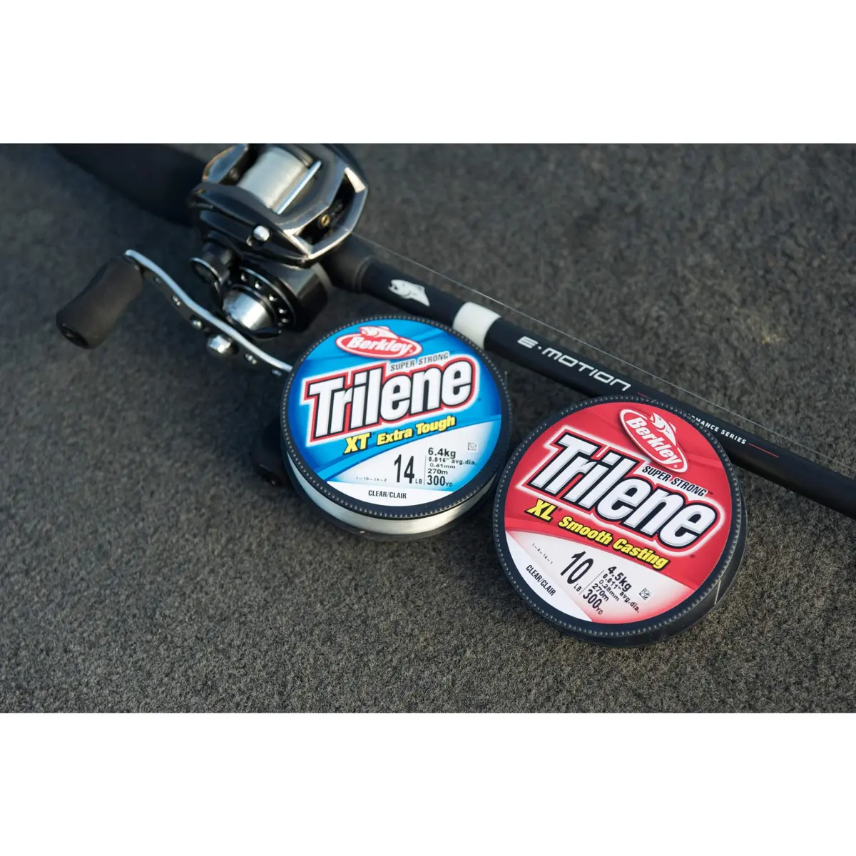 Berkley Trilene® XT®, Low-Vis Green, 20lb | 9kg, 2800yd | 2560m Monofilament Fishing Line, Suitable for Saltwater and Freshwater Environments - view 3
