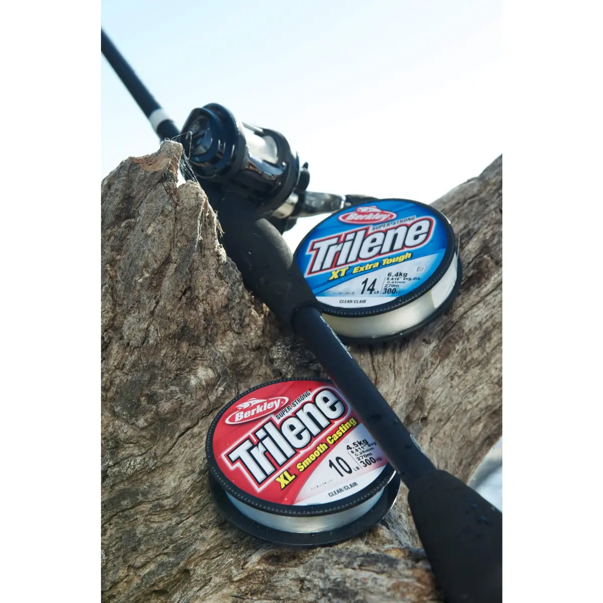 Berkley Trilene® XT®, Low-Vis Green, 20lb | 9kg, 2800yd | 2560m Monofilament Fishing Line, Suitable for Saltwater and Freshwater Environments - view 4
