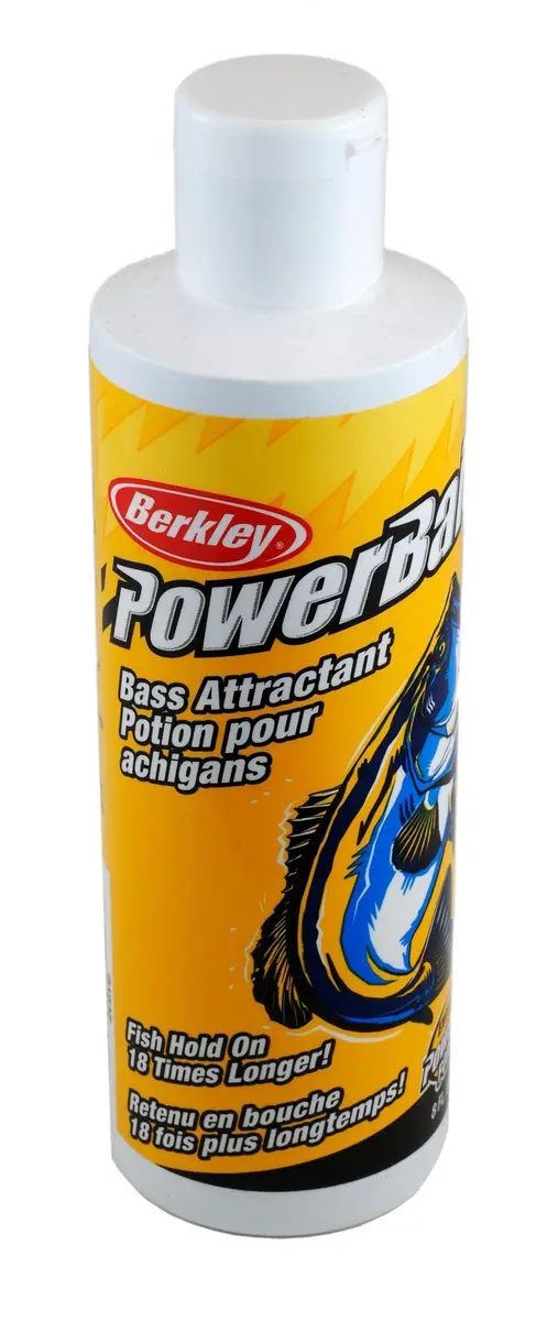 Berkley PowerBait Attractant Bass Scent 8-Ounce | Fish Hang Longer for Better Hook Sets - main product image