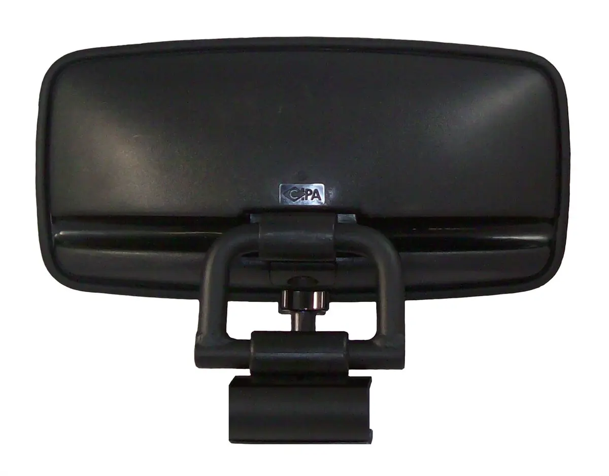 CIPA COMP Marine 7" x 14" Square Mirror with Bracket | Wide Angle, OE Grade Safety Glass - view 2
