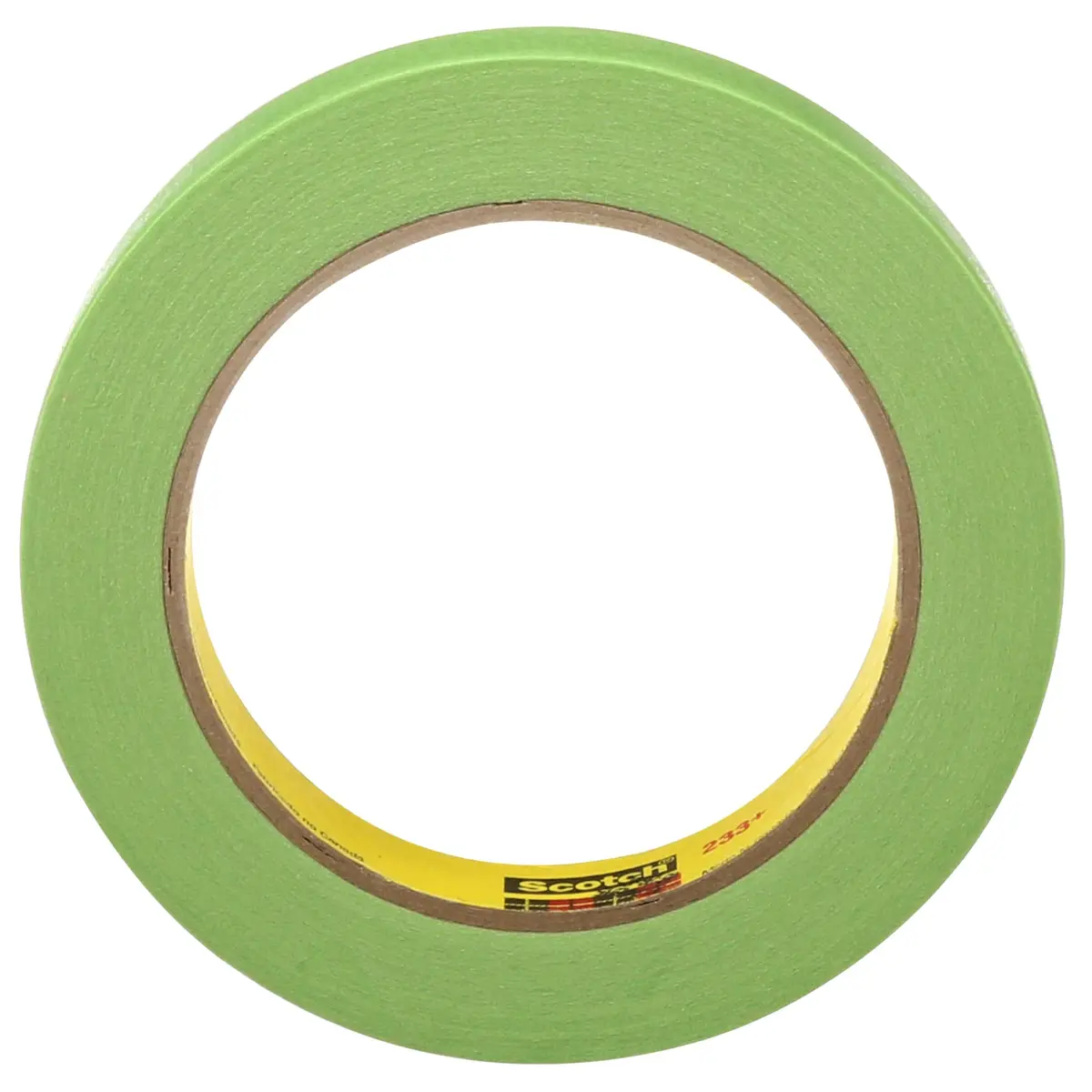Scotch 233+ Crepe Paper Masking Tape 25 mm x 55 m | Auto Body Masking Tape up to 250°F - main product image