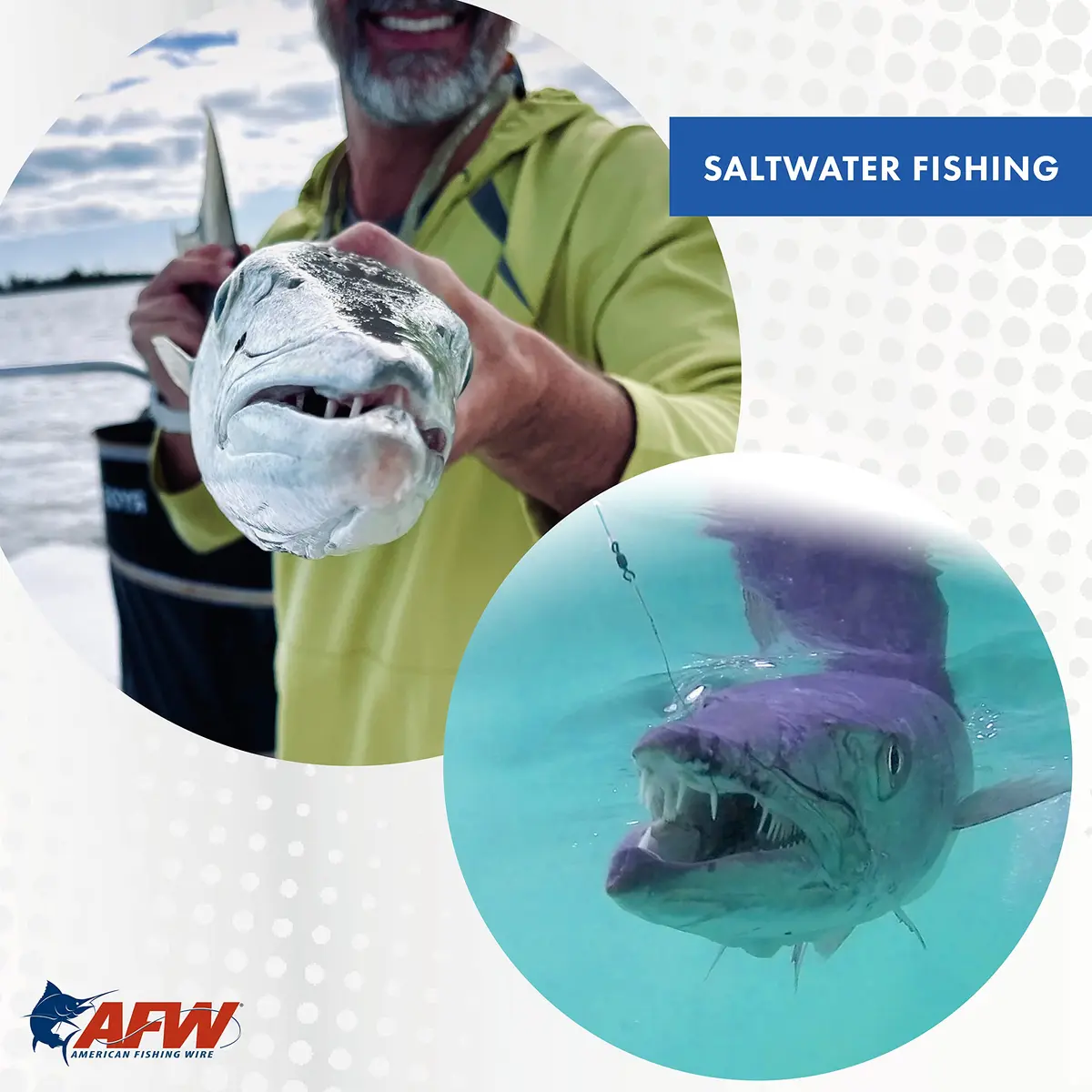 AFW Tooth Proof Fishing Wire #6 58Lb 30Ft Camo | Stainless Steel Leader for Toothy Fish - view 7