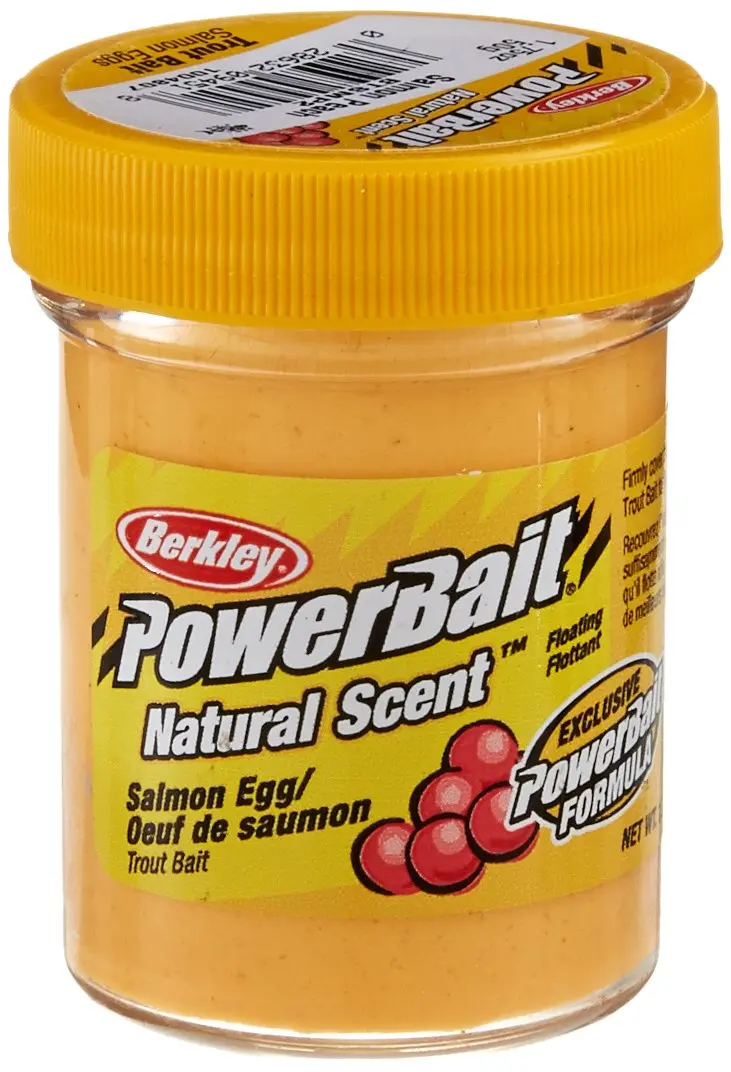 Berkley PowerBait Natural Scent Trout Bait, Salmon Peach | Fish Attractant for Trout - main product image