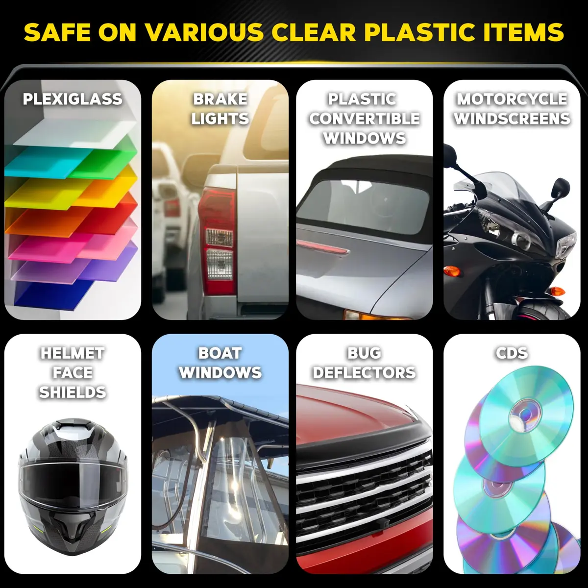 Meguiar's PlastX Clear Plastic Polish 295ml (10 Oz) | Restores Clarity & Removes Scratches - view 7