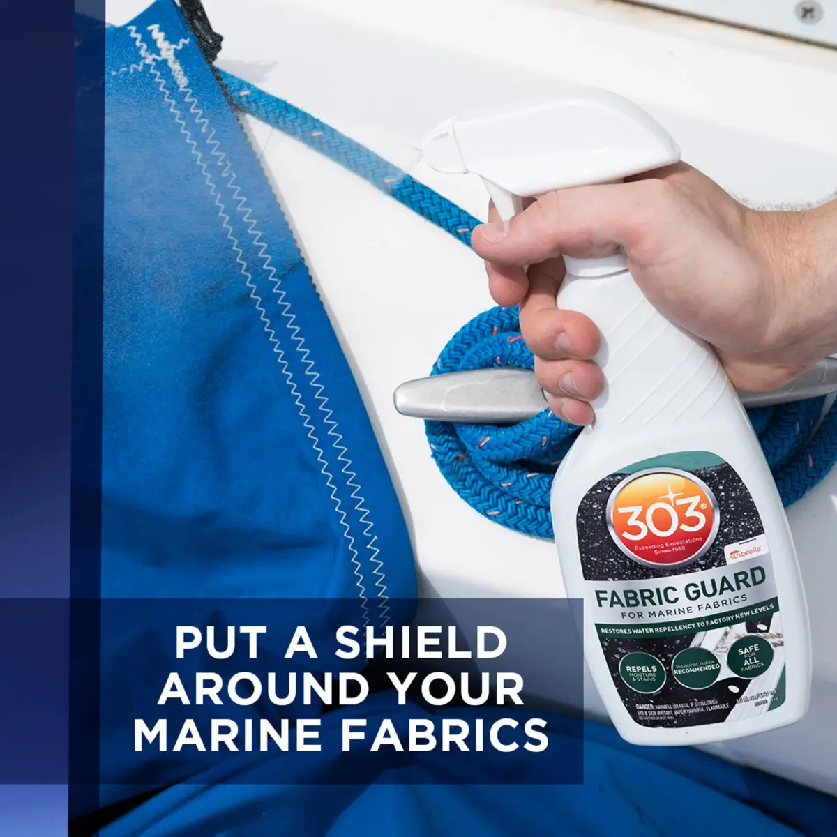 303 Marine Fabric Guard Spray 473ml (16 Fl Oz) | Restores Water & Stain Repellency - view 3
