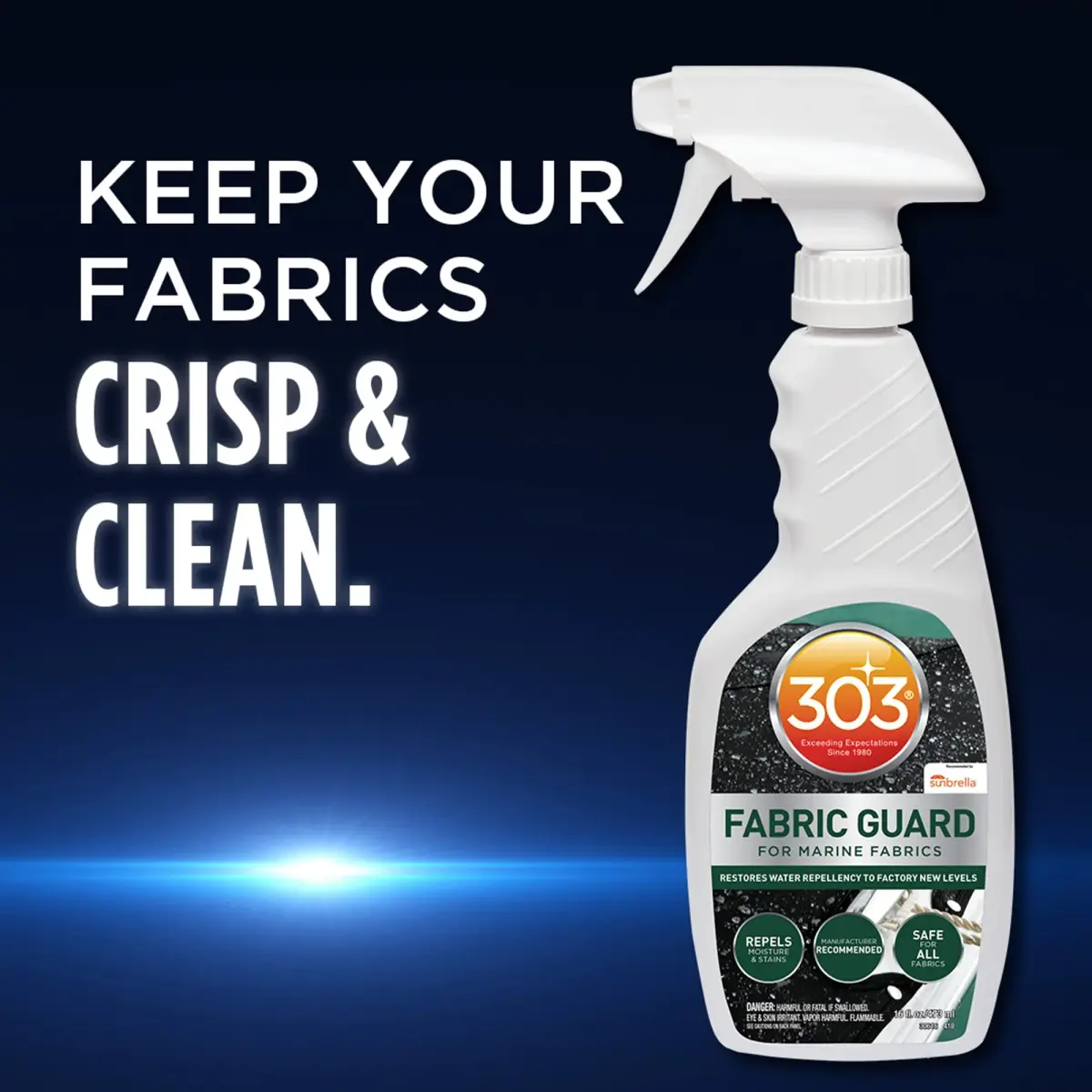 303 Marine Fabric Guard Spray 473ml (16 Fl Oz) | Restores Water & Stain Repellency - view 4