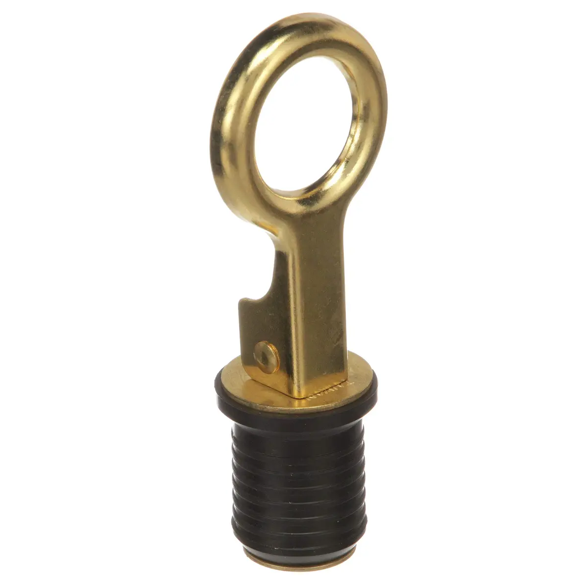 attwood Snap-Handle Drain Plug 1 Inch | Brass Locking Seal for Boating (70-120 chars) - view 2