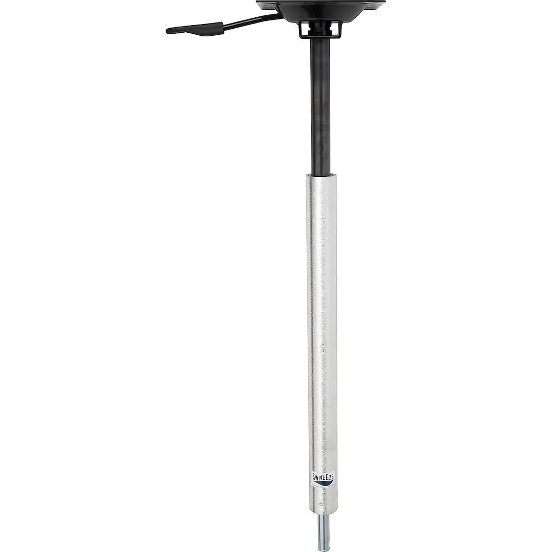 Attwood 3204 Adjustable Power Pedestal with Seat Mount 73cm (29in) | Marine Grade Aluminum - main product image