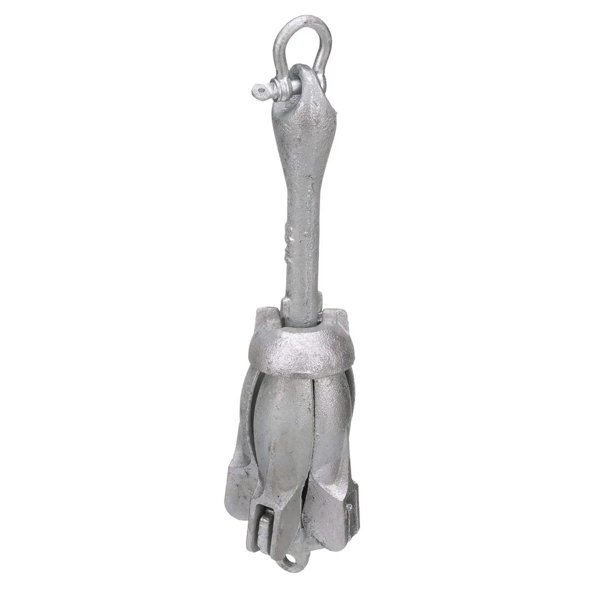 Attwood 5-lb Grapnel Folding Anchor - Galvanized | Secure Hold for PWCs & Small Boats - view 4