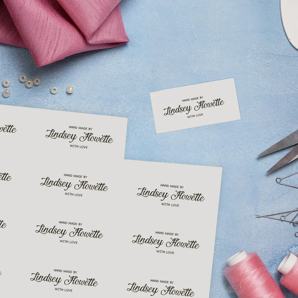 Avery Printable Fabric Sheets 8.5" x 11" 5 Sheets | Inkjet Compatible Iron-On Transfers - view 3