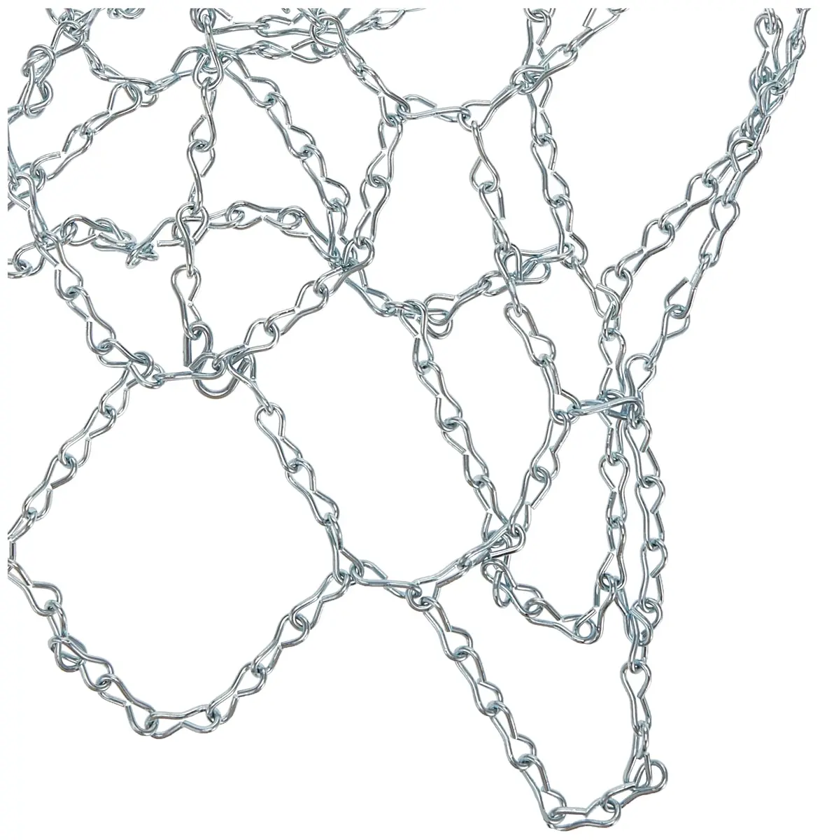 Champion Sports Steel Chain Basketball Net – 21 Inch Heavy-Duty Rustproof Galvanized Steel, All-Weather Indoor/Outdoor Replacement Net - view 3