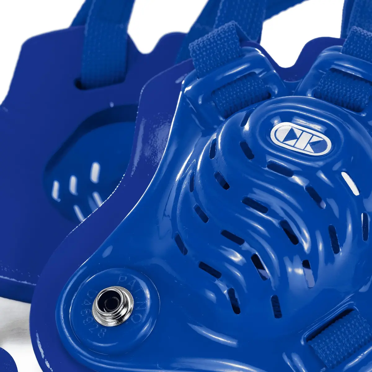 Cliff Keen Tornado Wrestling Headgear Royal Blue | Patented Air Vent System with PowerTab Strapping - view 3