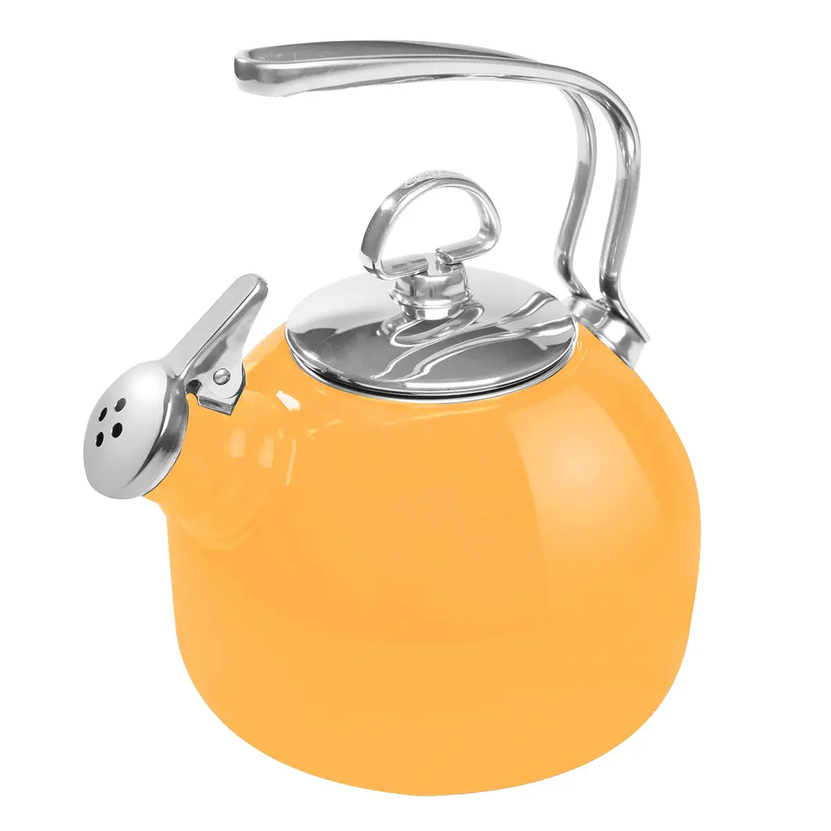 Chantal Classic Teakettle 1.8 QT Enamel Steel Harmonica Whistle Rapid Boil - main product image