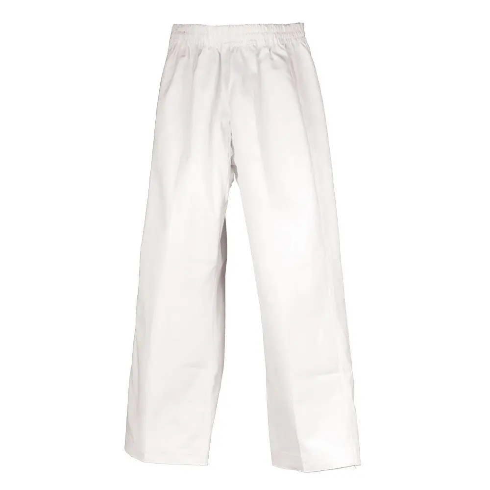 Tiger Claw Karate Uniform Pants 14 oz Heavy Cotton | Traditional White Heavy Weight (1) - main product image