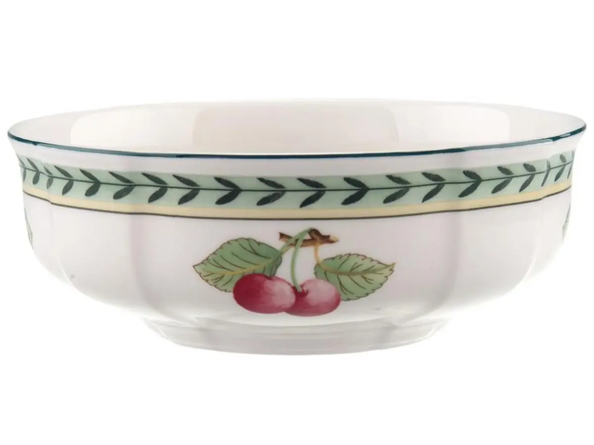 Villeroy & Boch French Garden Fleurence Cereal Bowl, 5.75 in, White/Multicolored | Country Style Dessert Bowl - main product image
