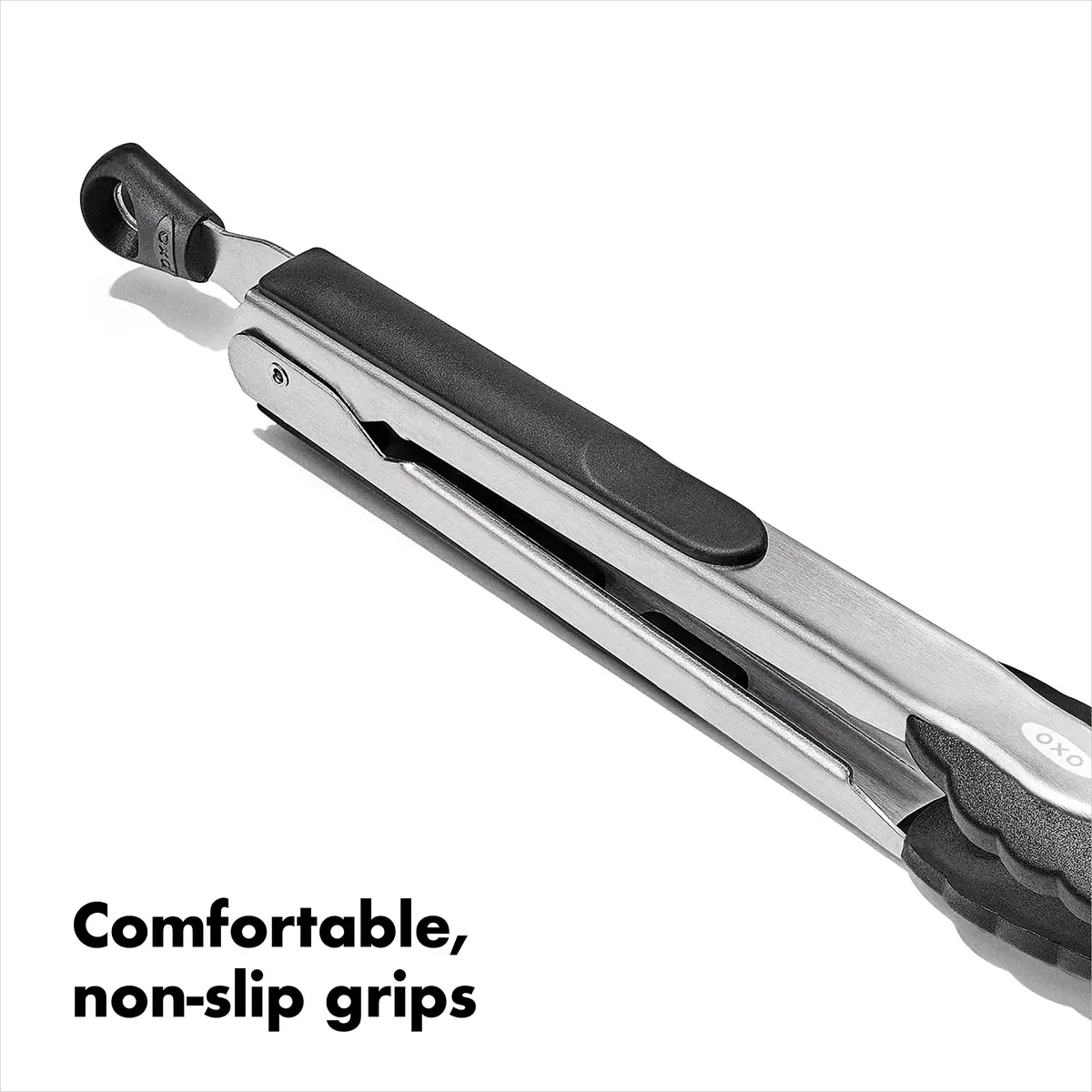 OXO Good Grips 9-Inch Locking Tongs with Nylon Heads | High-Heat Resistant, Non-Stick Safe, Dishwasher Safe - view 6