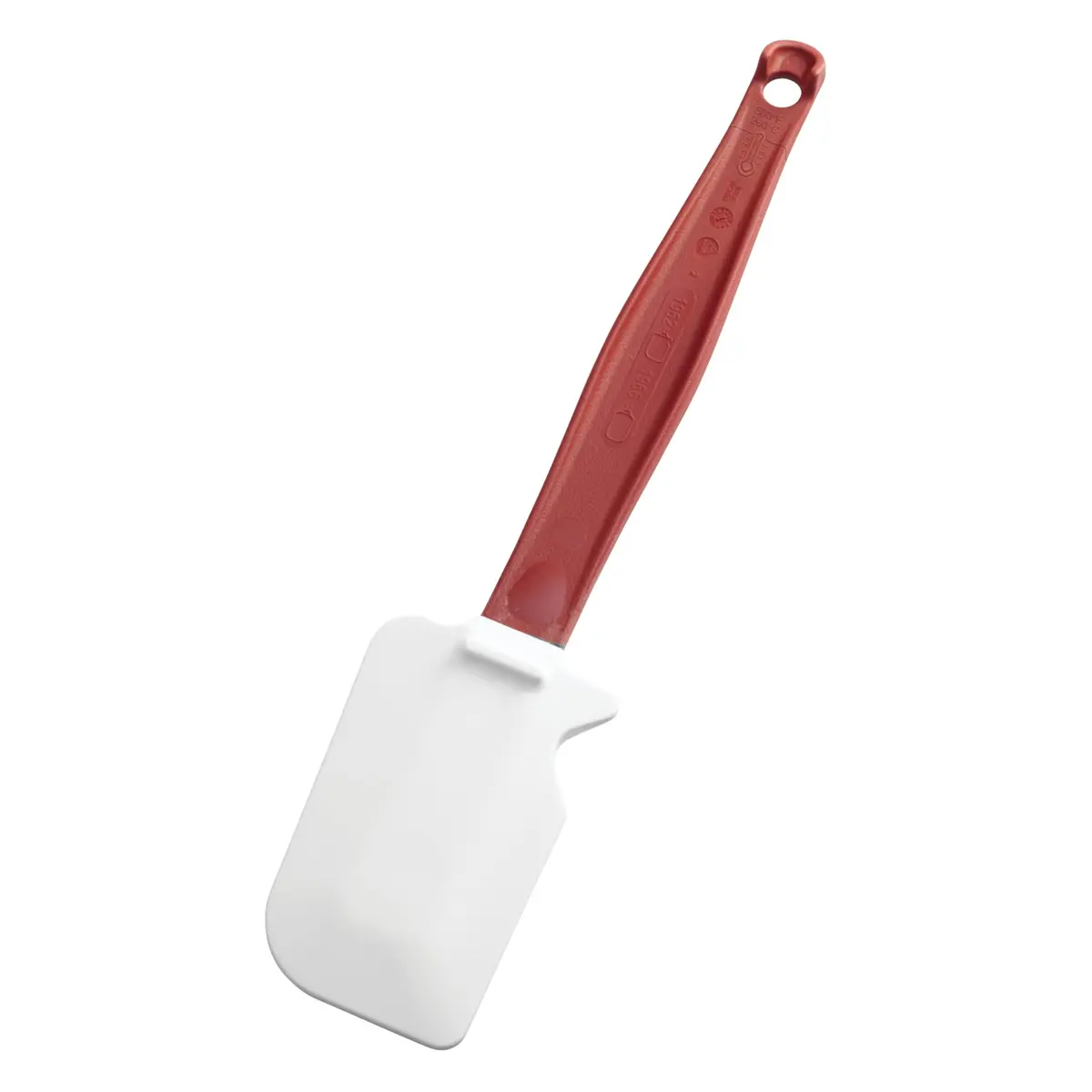 Rubbermaid Commercial High Heat Silicone Spatula 25.4 cm (9.5 Inch) | NSF Certified Food Scraper for Baking & Cooking - main product image