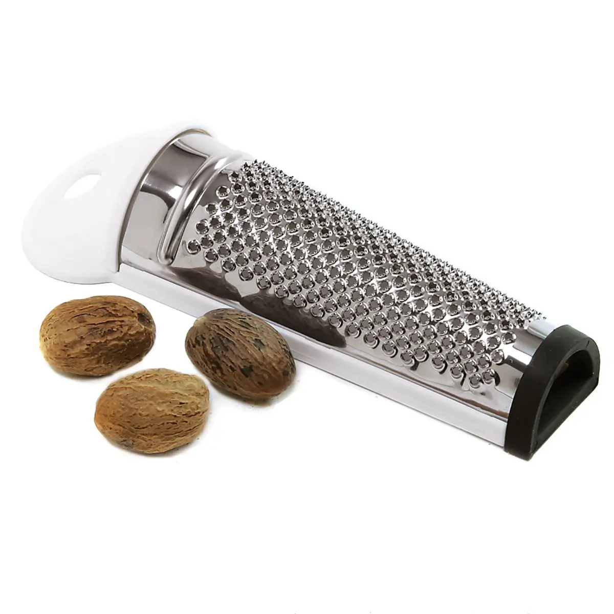 Norpro Nutmeg Grater with Storage Compartment, 14cm (5.5in) | Freshly Grates Spices & Citrus - main product image