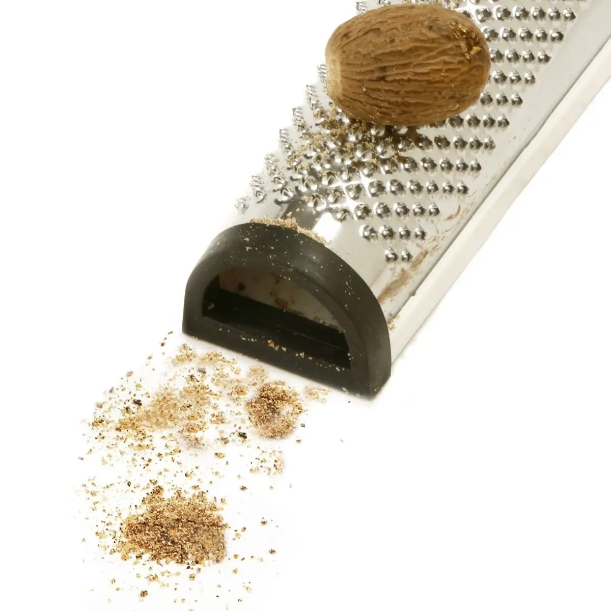 Norpro Nutmeg Grater with Storage Compartment, 14cm (5.5in) | Freshly Grates Spices & Citrus - view 2