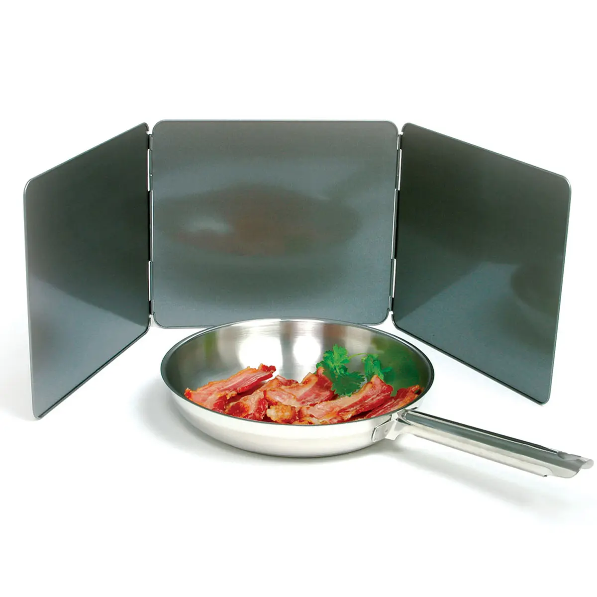 Norpro Nonstick 3 Sided Splatter Guard 10in x 9in | Effective Kitchen Shield - main product image