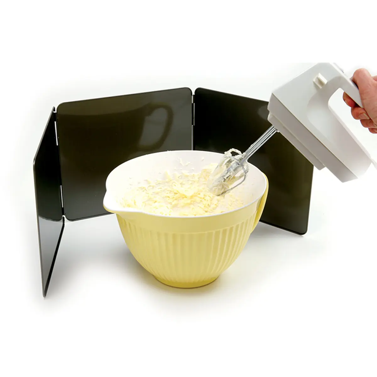 Norpro Nonstick 3 Sided Splatter Guard 10in x 9in | Effective Kitchen Shield - view 3