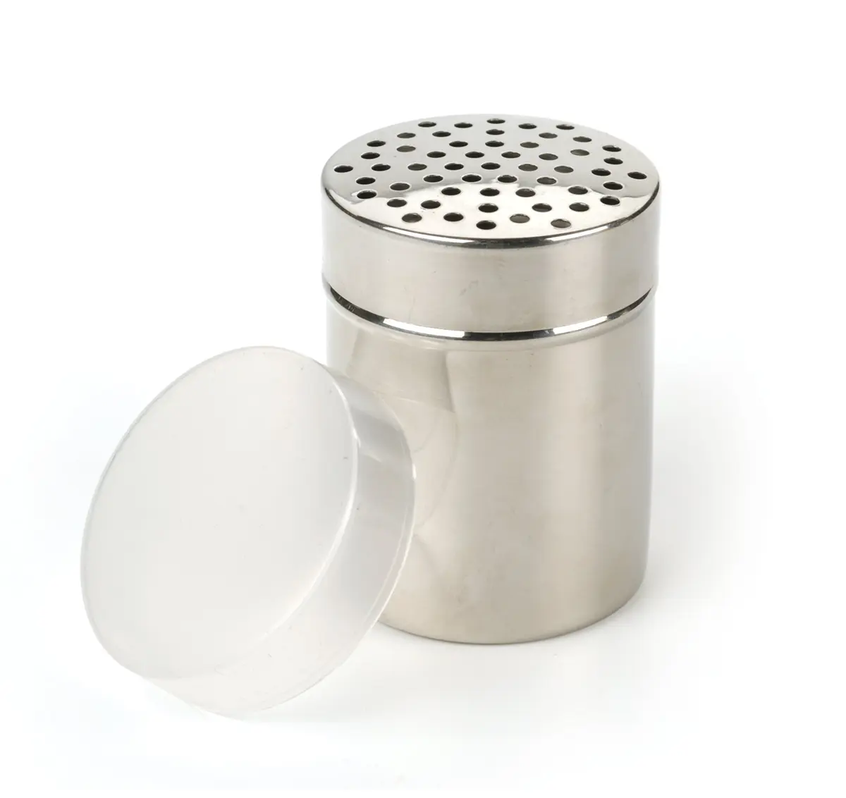 RSVP International Endurance Kitchen Shaker Collection 11 oz Stainless Steel | Compact & Airtight - main product image
