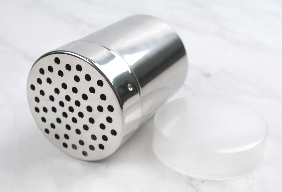 RSVP International Endurance Kitchen Shaker Collection 11 oz Stainless Steel | Compact & Airtight - view 2