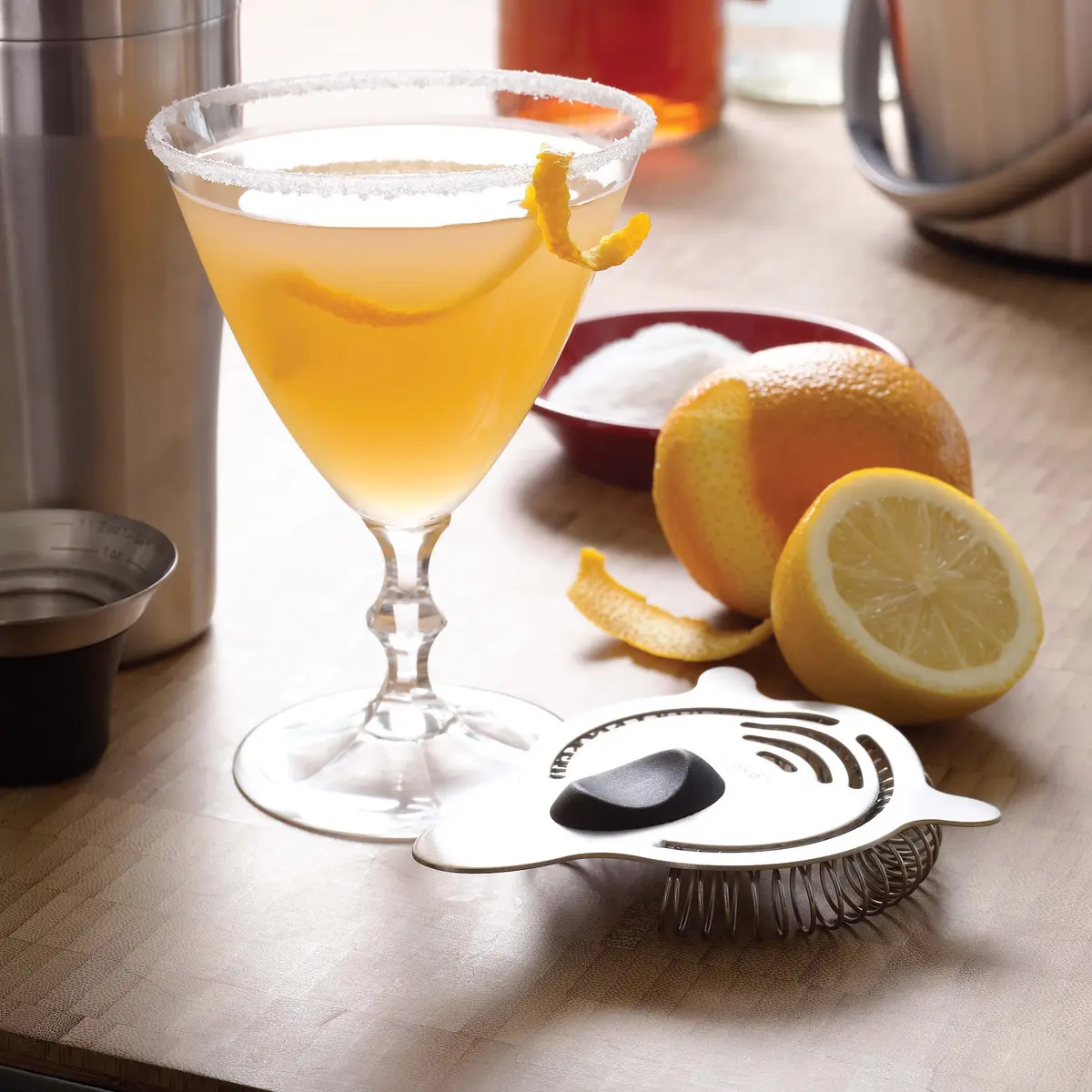 OXO Steel Cocktail Strainer | Fits Shakers & Glasses, Stainless Steel, Dishwasher Safe - view 7