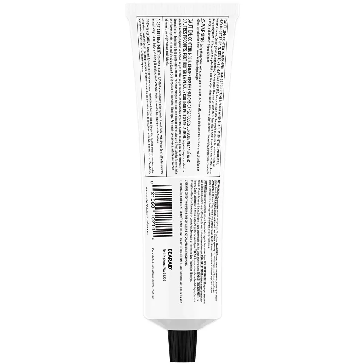 GEAR AID Aquaseal FD Flexible Durable Repair Adhesive 227g (8 oz) | Waterproof Urethane Sealant for Outdoor Gear - view 3